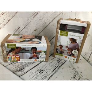 Infantino fresh squeezed food pouch kit